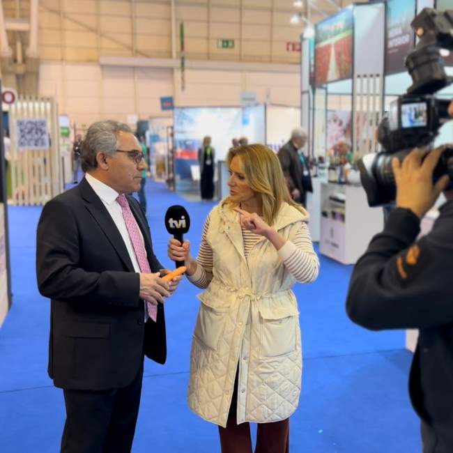 TVI's 'Esta Manhã' programme visits SAGALEXPO fair