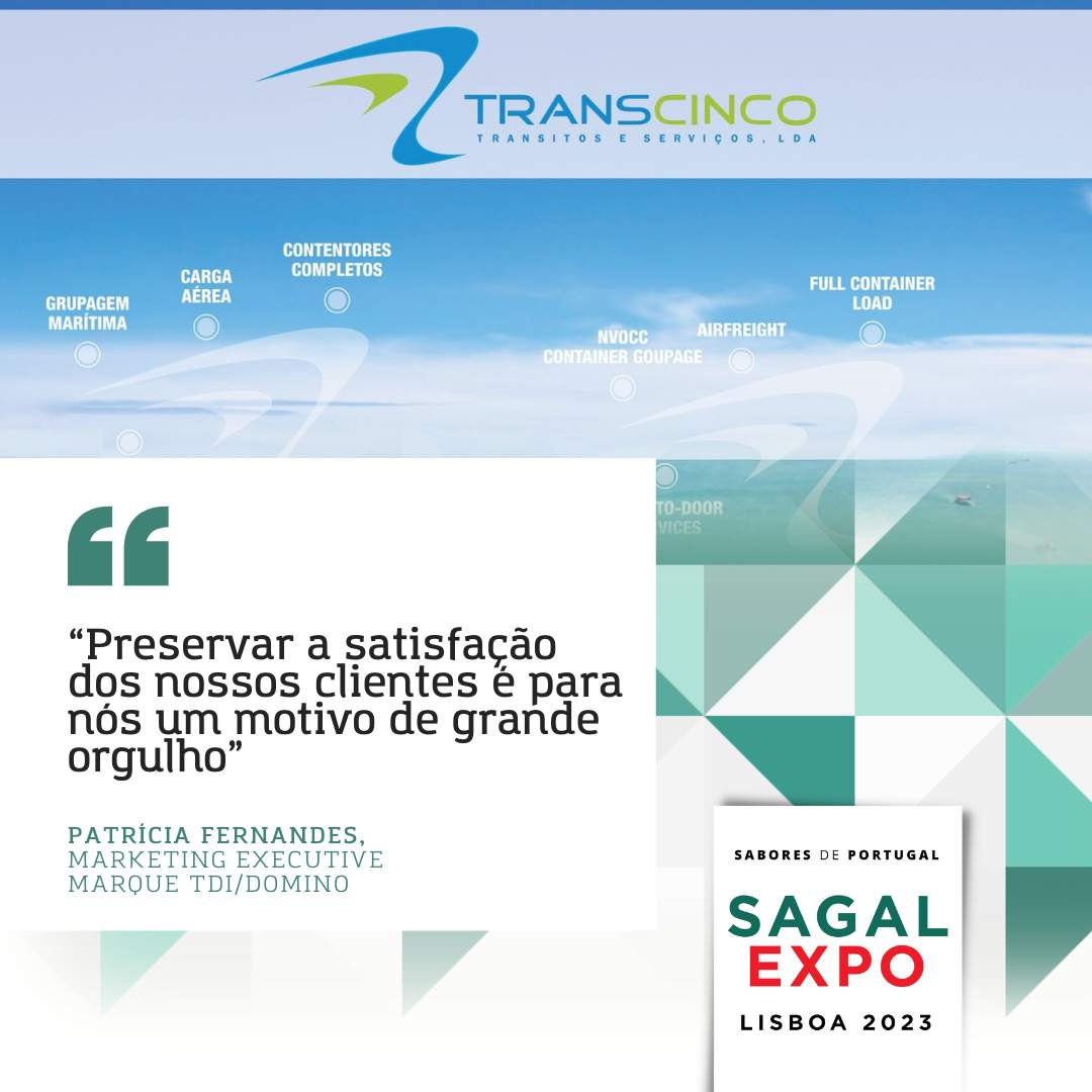 Transcinco: “Preservar a satisfação dos nossos clientes é para nós um motivo de grande orgulho”