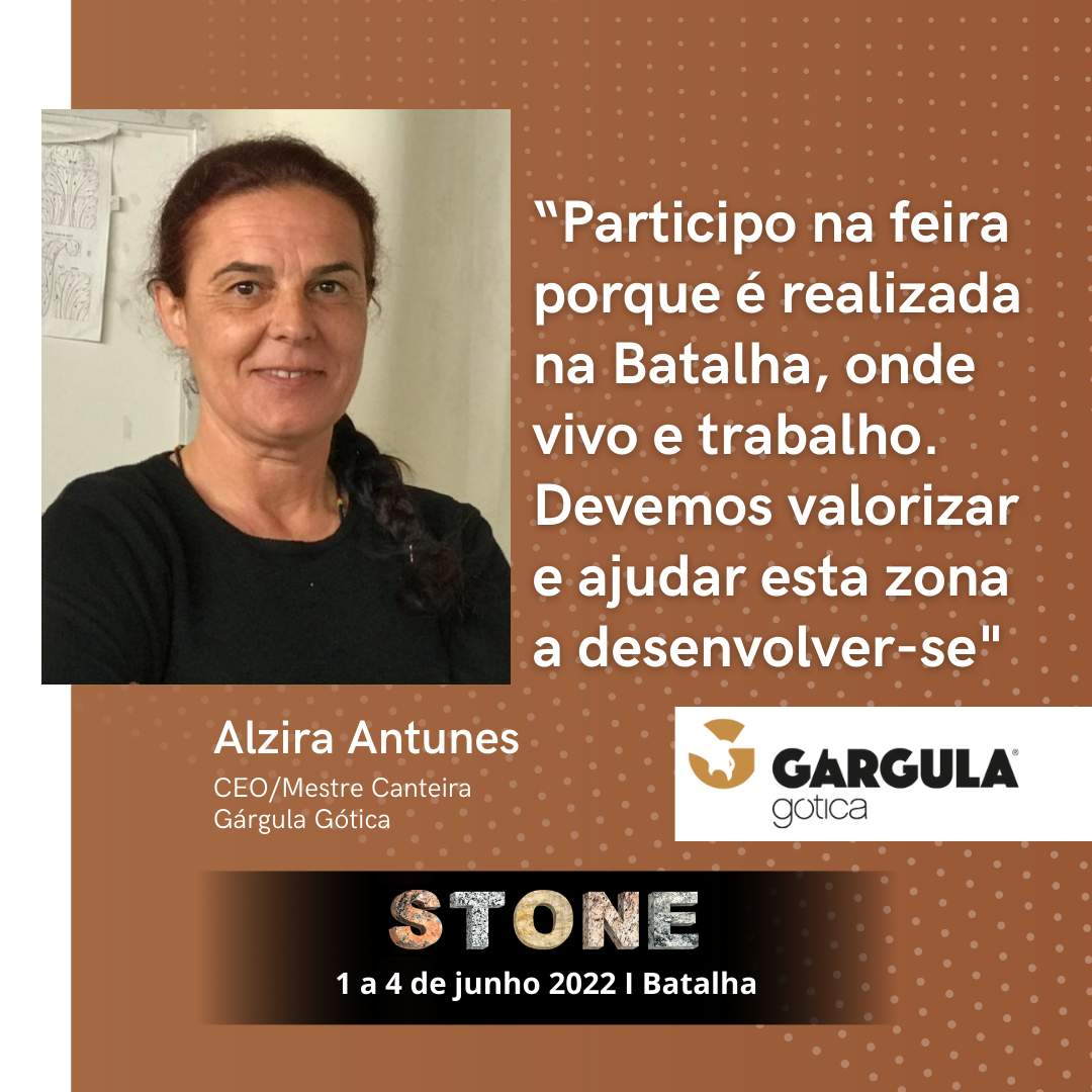 Gárgula Gótica: “Participo na feira porque é realizada na Batalha, onde vivo e trabalho. Devemos valorizar e ajudar esta zona a desenvolver-se"