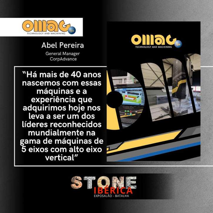 OMAG: "More than 40 years ago we were born with the manufacture of these machines and the experience we have gained today leads us to be one of the world recognized leaders in the range of 5-axis machines with high vertical axis"