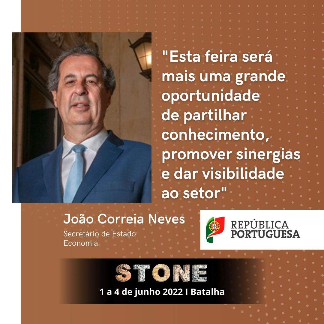 João Correia Neves, secrétaire d'État à l'économie : "La qualité de la matière première et la connaissance historique nationale sont les fondements du succès de cette industrie et de son affirmation mondiale".