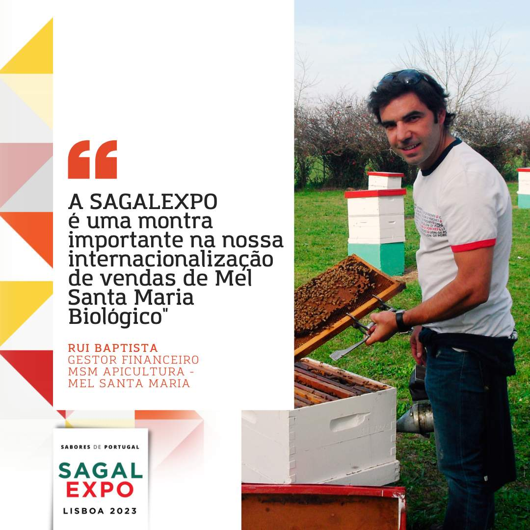 Mel Santa Maria: "SAGALEXPO is an important showcase in our international sales of Mel Santa Maria Biological".