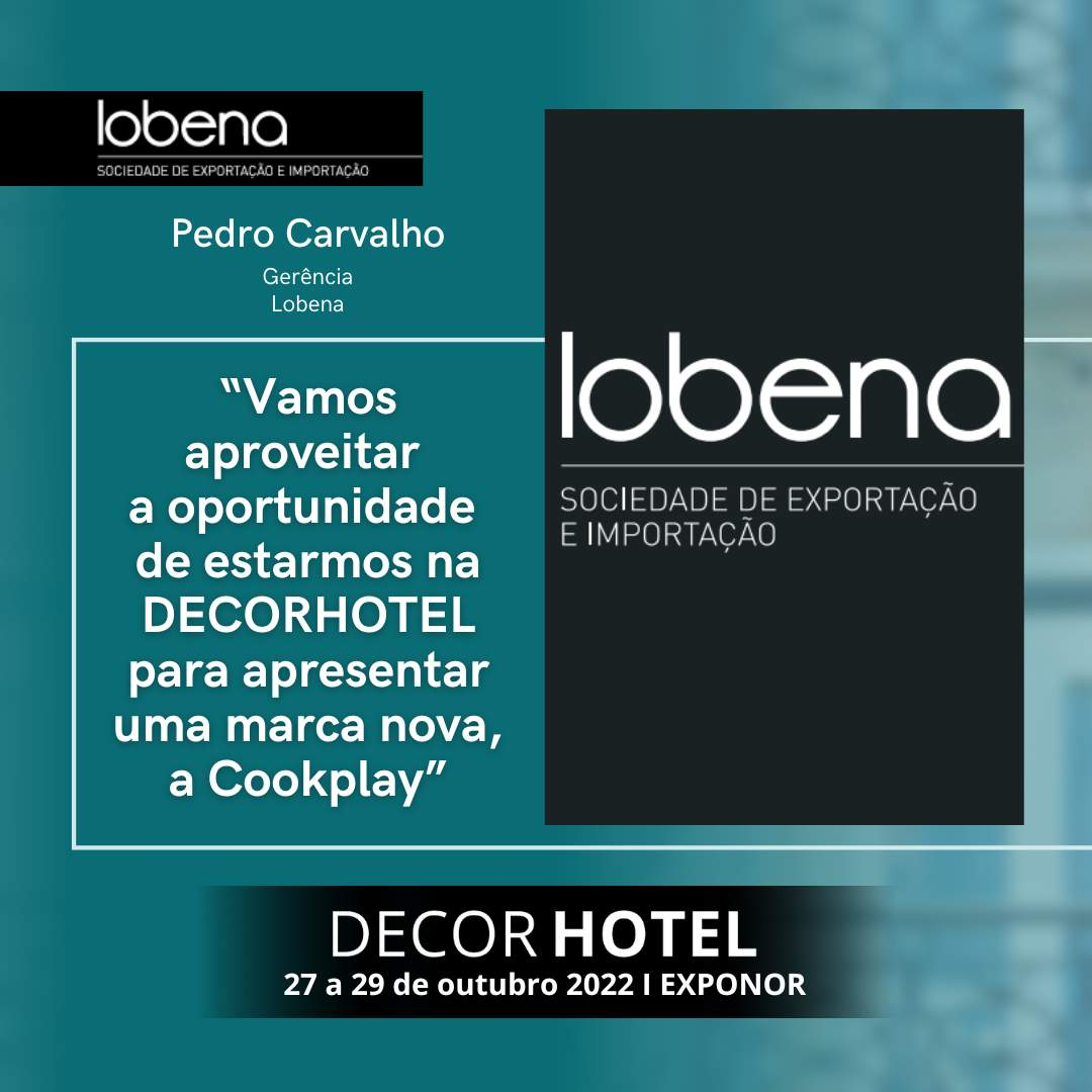 Lobena: "Aprovecharemos nuestra presencia en DECORHOTEL para presentar una nueva marca, Cookplay".