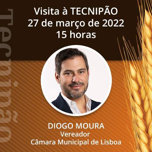 Vereador da Câmara de Lisboa Diogo Moura confirma visita à TECNIPÃO 